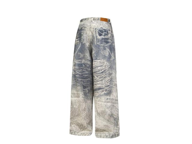 Jeera 168 Jeera168 Blue Jeans Wasteland Long Pants - view 3