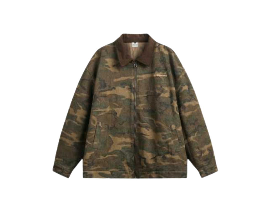Jeera 168 Jeera168 Brown Camouflage Jacket (พร้อมส่ง)