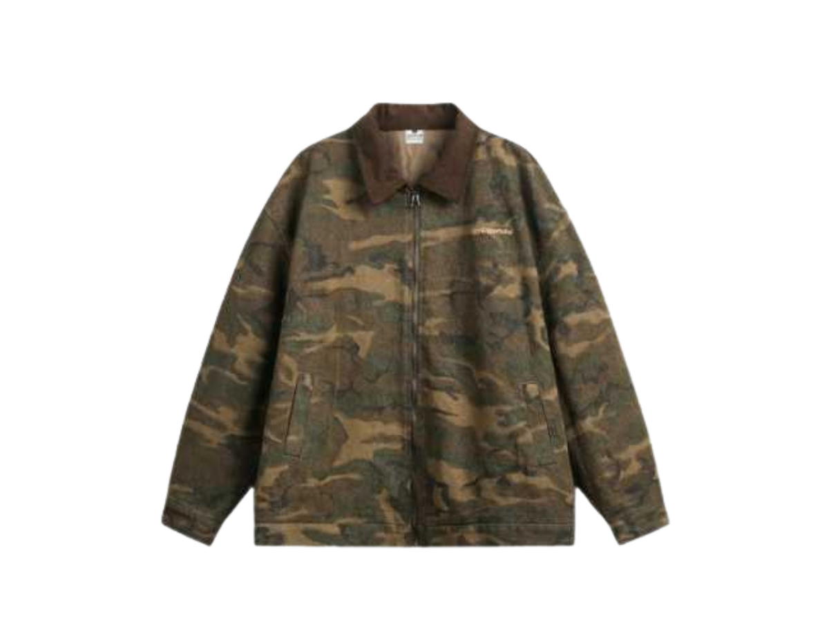 Jeera 168 Jeera168 Brown Camouflage Jacket (พร้อมส่ง)