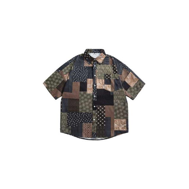 Jeera 168 Jeera168 Colorful Cashew Floral Short Sleeve Shirt (พรีออเดอร์) - view 2