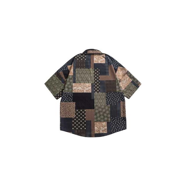 Jeera 168 Jeera168 Colorful Cashew Floral Short Sleeve Shirt (พรีออเดอร์) - view 3