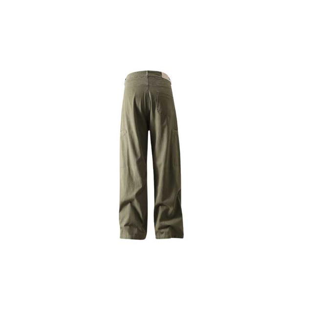 Jeera 168 Jeera168 Simple wide-leg Long Pants - Green (พร้อมส่ง) - view 2