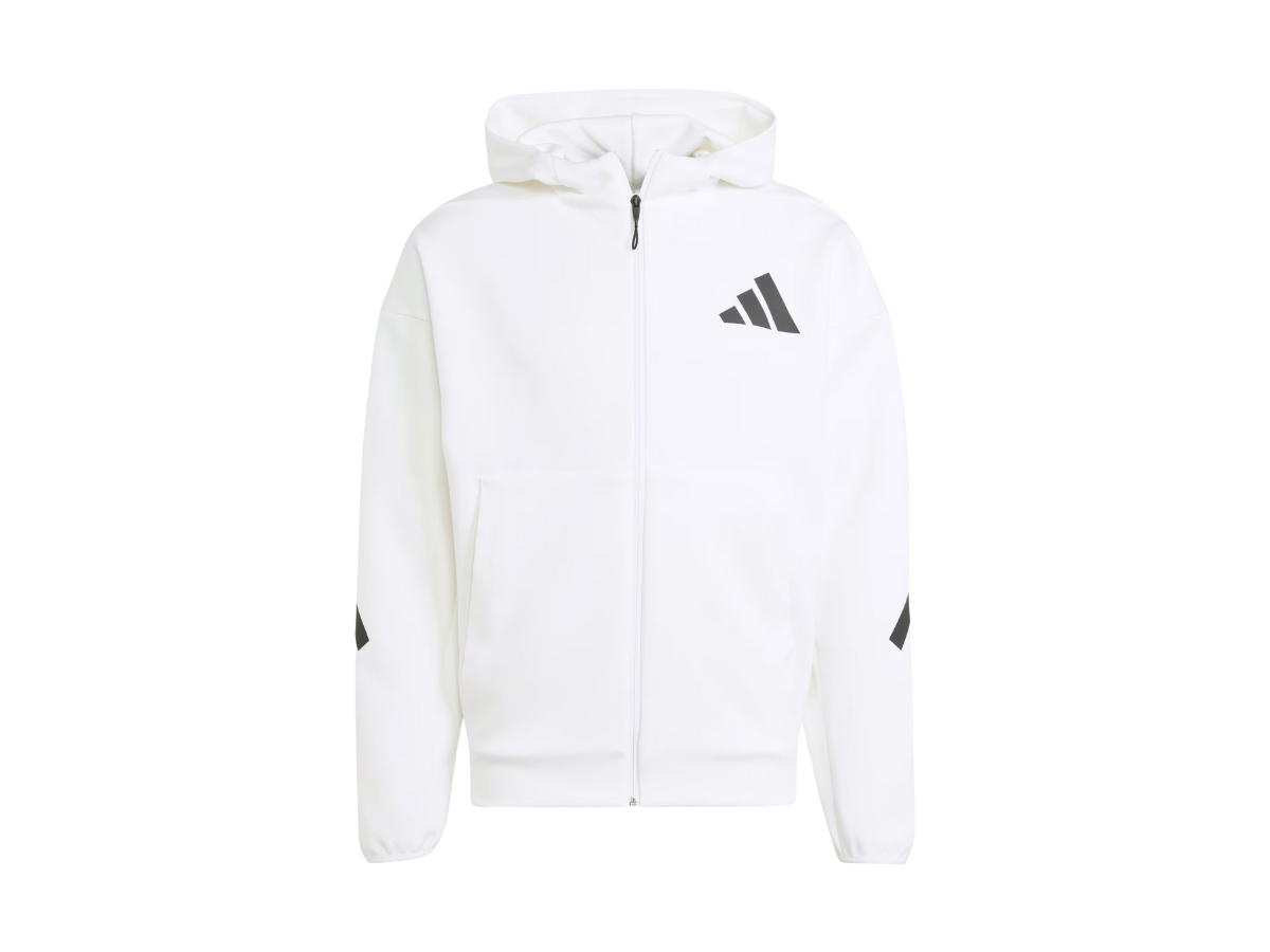 adidas adidas Z.N.E. Full-zip Hooded Track Jacket White