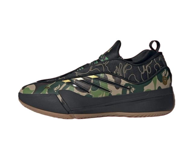 adidas adidas Dame 9 Bape Black Green - view 2