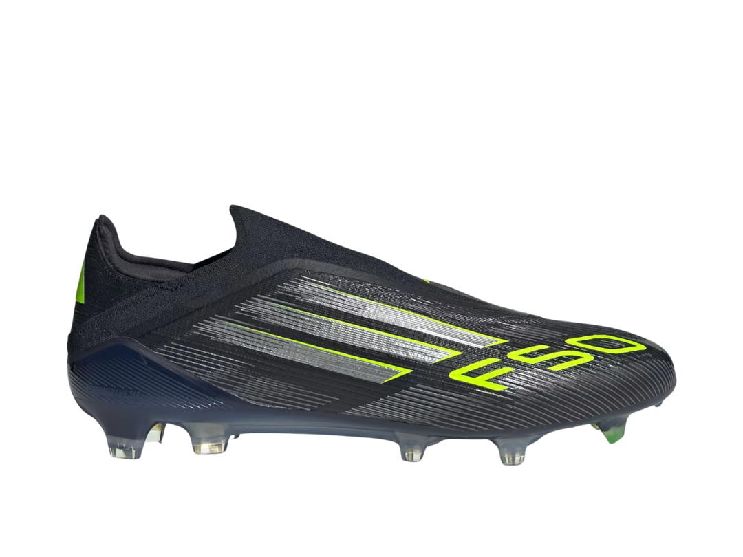 adidas adidas F50 Elite Laceless Fg Core Black Iron Met Lucid Lemon