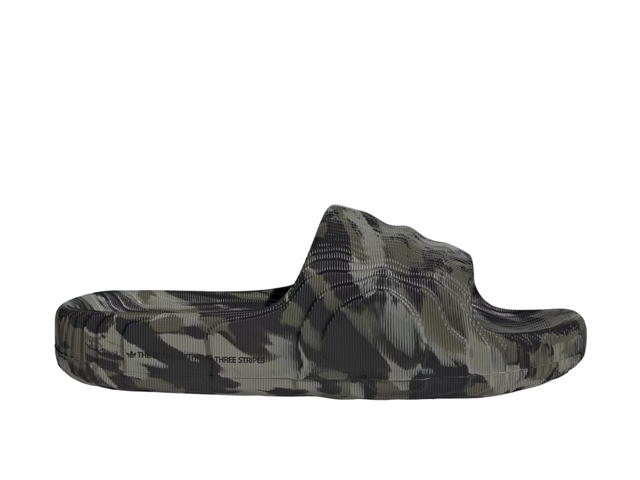 adidas adidas Adilette 22 Core Black Silver Pebble (Women's) - view 1