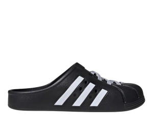 Buy adidas Adilette Clog Black White Laces at Sasom – Authentic and Ready to Ship