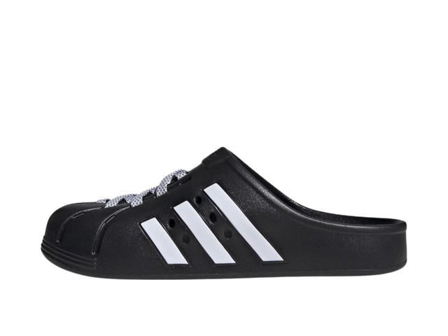 adidas adidas Adilette Clog Black White Laces - view 2
