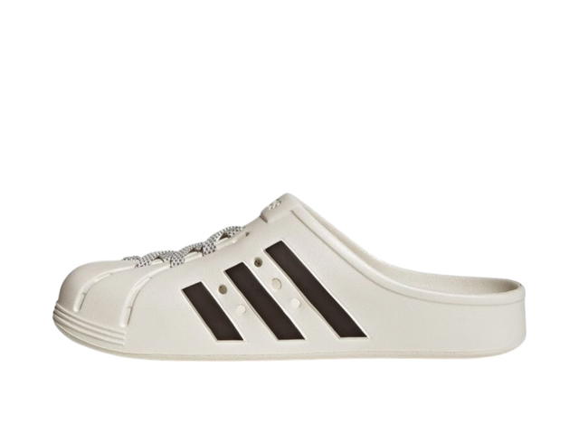 adidas Adidas Adilette Clogs White Black - view 2