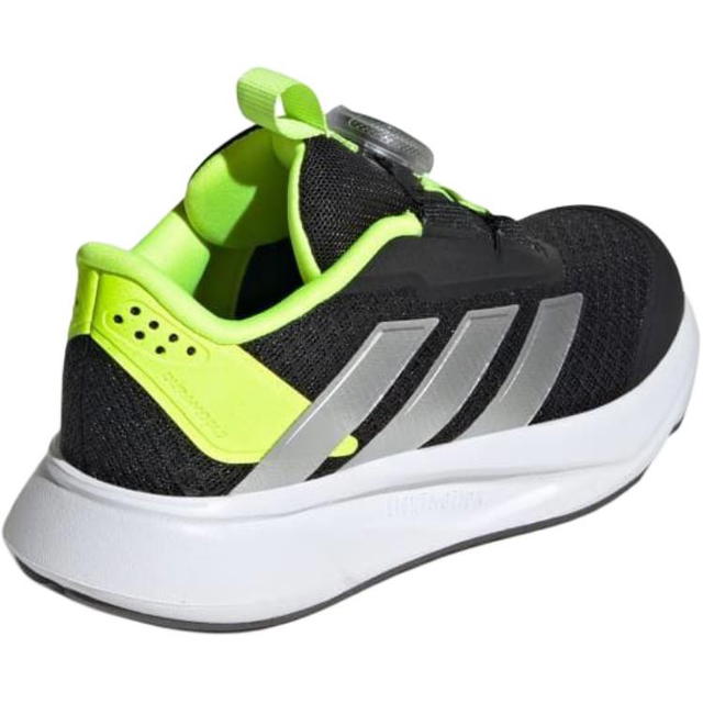 adidas adidas DURAMO SL 2.0 - Black/Metallic Silver/Bright Lemon - view 4