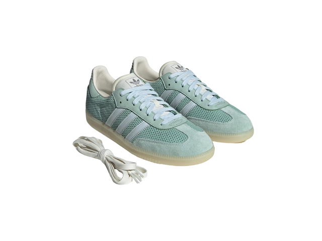 adidas adidas Samba OG Shoes Hazy Green - view 2