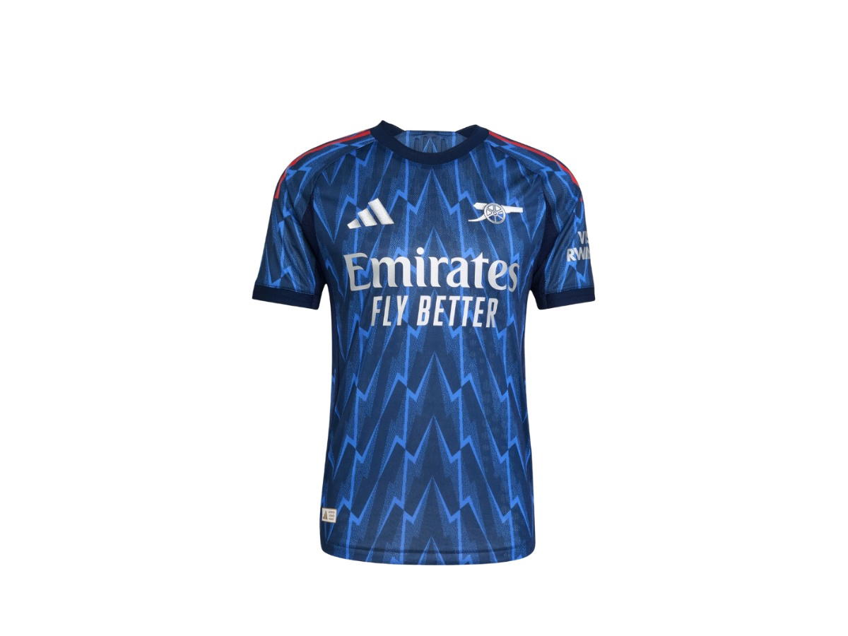 adidas adidas Arsenal 25/26 Player Grade Away Jersey Night Indigo Matte Silver