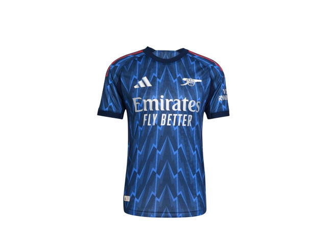 adidas adidas Arsenal 25/26 Player Grade Away Jersey Night Indigo Matte Silver - view 1