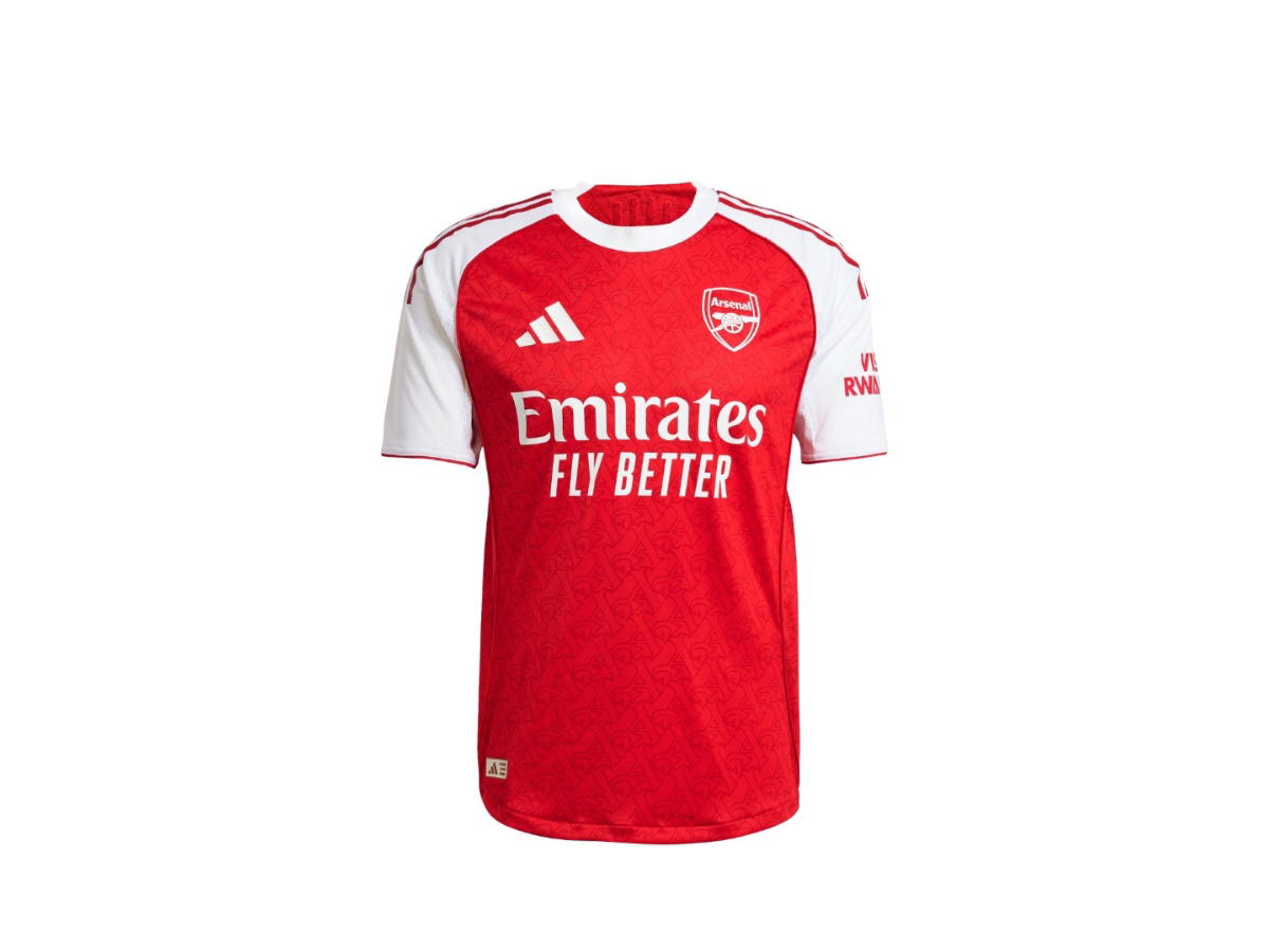 adidas adidas Arsenal Home Authentic Jersey 25/26 Better Scarlet White