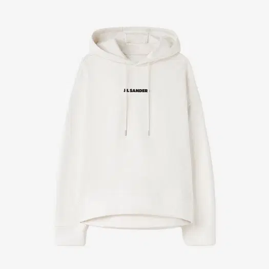 Buy Jil Sander Hooded Logo Sweatshirt Natural - 22FW at Sasom – Authentic and Ready to Ship