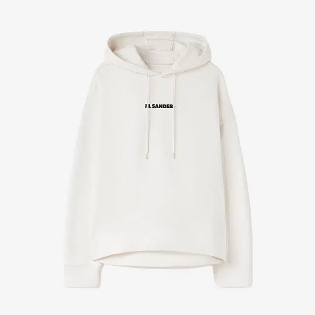 Jil Sander Jil Sander Hooded Logo Sweatshirt Natural - 22FW - view 2