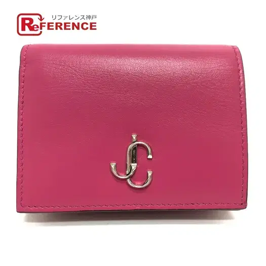 Buy JIMMY CHOO 112274 HANNE JC Logo Bi-fold Wallet Folded wallet at Sasom – Authentic and Ready to Ship