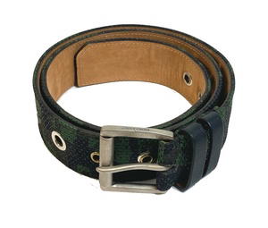Buy JIMMY CHOO Belt Canvas Green at Sasom – Authentic and Ready to Ship
