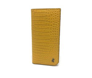 Buy JIMMY CHOO flap/logo Embossing Saif Long Wallet Leather yellow at Sasom – Authentic and Ready to Ship