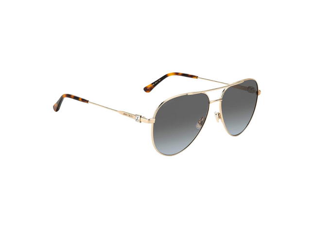 Jimmy Choo Jimmy Choo OLLY/S Sunglasses In Rose Gold Frame With Grey Graduated Lens - view 3
