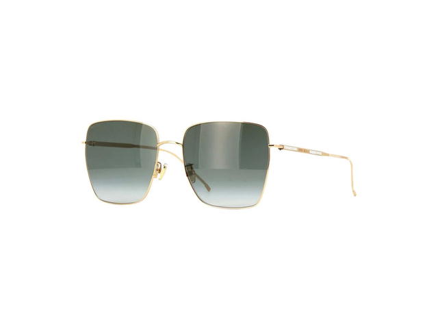 Jimmy Choo Jimmy Choo Square-Frame Sunglasses In Gold-Sparkles Frame With Grey Gradient Lenses - view 1