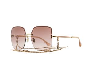 Buy Jimmy Choo Tavi Square Sunglasses In Light Metal Frame Gold Copper at Sasom – Authentic and Ready to Ship