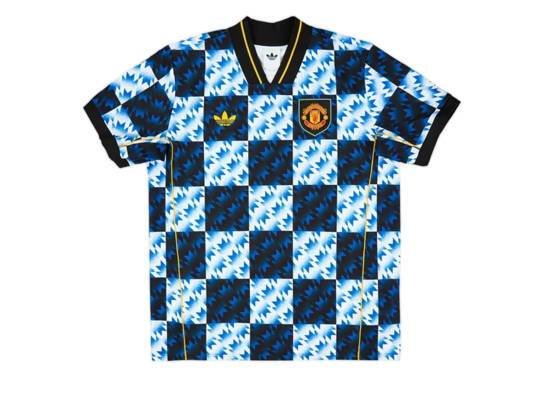 adidas adidas MUFC LF JSY Football Jersey Blue