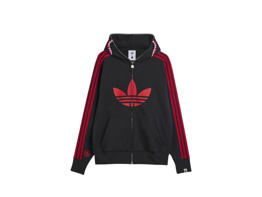 adidas adidas x BAPE Ultimate Shark Hoodie Black