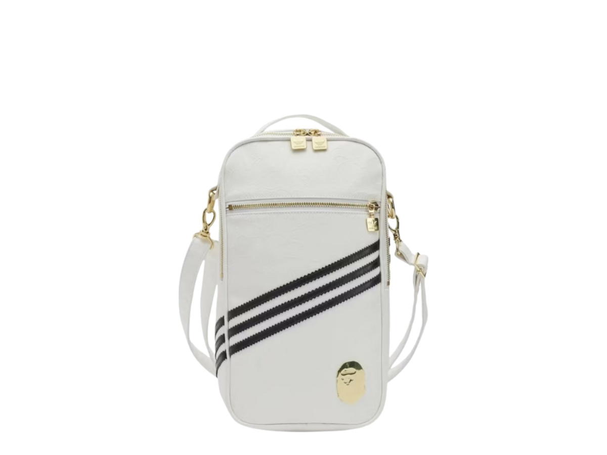 adidas adidas x BAPE Logo Sling Bag White