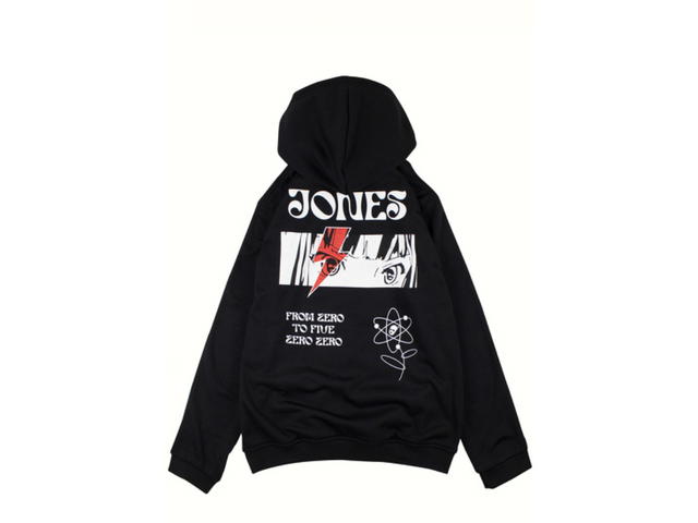 JONES 500 JONES 500 365-2023 : EYEBALL TO EYEBALL / Black / Hoodie - view 2