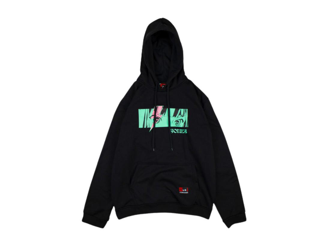 JONES 500 JONES 500 366-2023 : EYEBALL TO EYEBALL / Black / Hoodie
