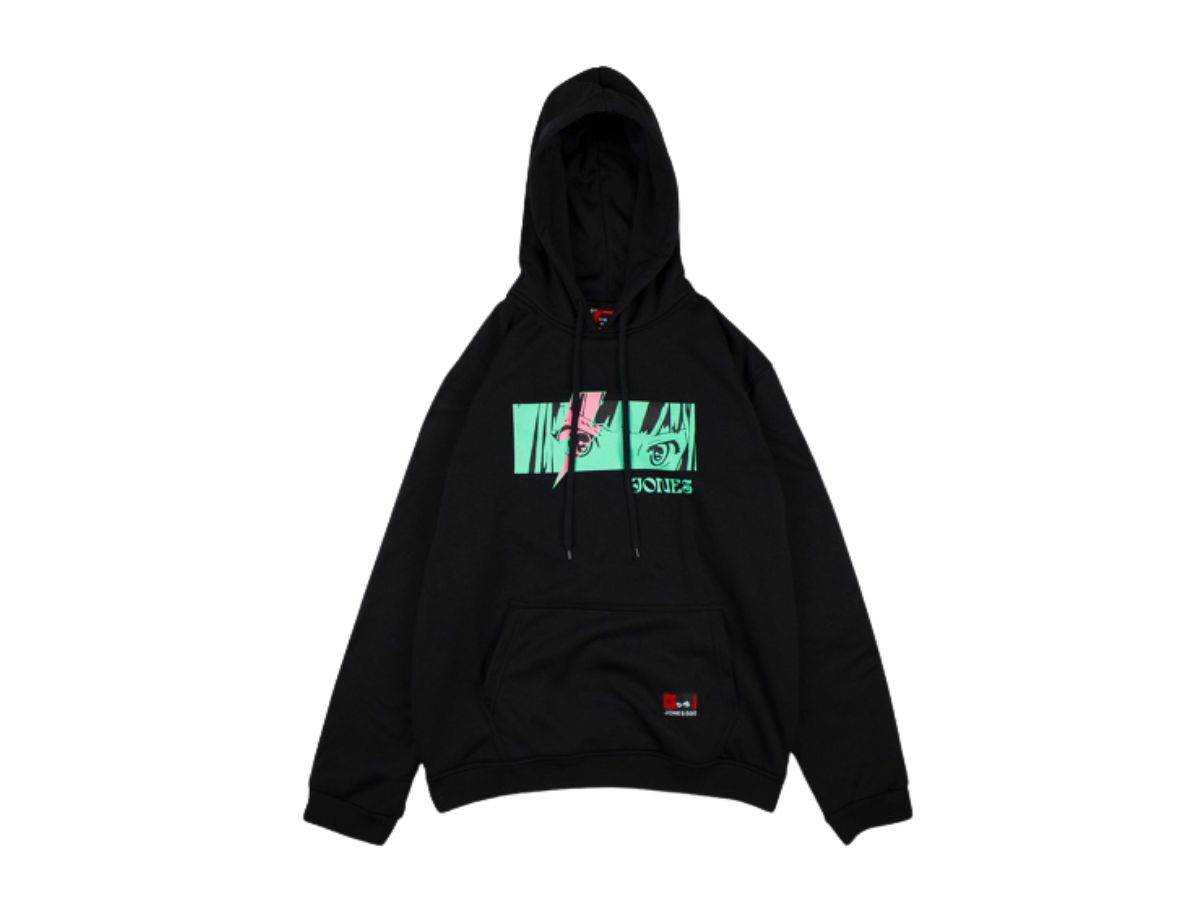 JONES 500 JONES 500 366-2023 : EYEBALL TO EYEBALL / Black / Hoodie