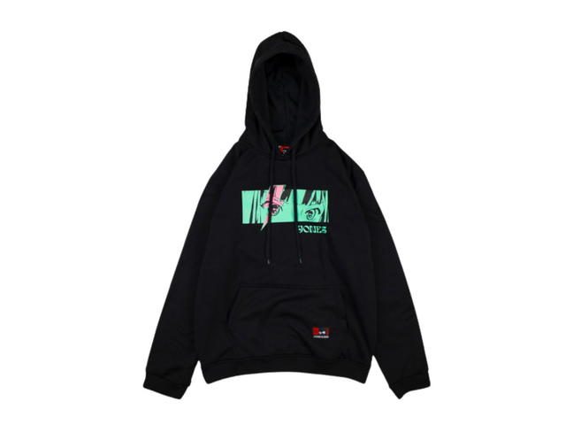 JONES 500 JONES 500 366-2023 : EYEBALL TO EYEBALL / Black / Hoodie - view 1