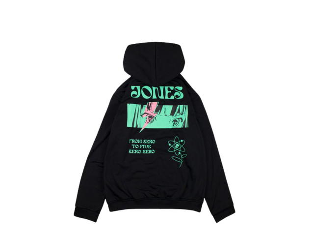 JONES 500 JONES 500 366-2023 : EYEBALL TO EYEBALL / Black / Hoodie - view 2