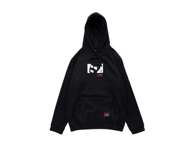 JONES 500 JONES 500 431-2023 : JONES 500 LTD. Logo / Black / Hoodie - view 1