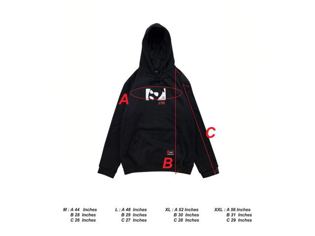JONES 500 JONES 500 431-2023 : JONES 500 LTD. Logo / Black / Hoodie - view 3