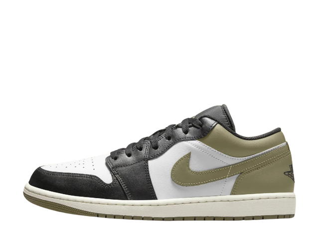 Jordan Jordan 1 Low Black Toe Medium Olive - view 2