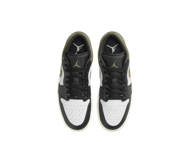 Jordan Jordan 1 Low Black Toe Medium Olive - view 3
