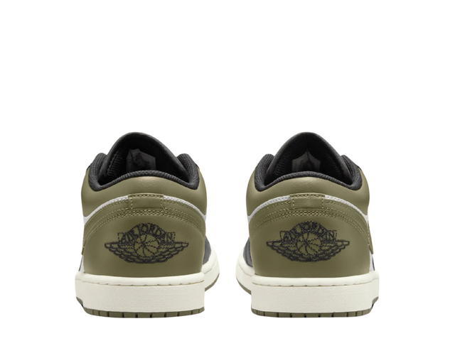 Jordan Jordan 1 Low Black Toe Medium Olive - view 5