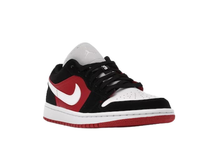 Jordan Jordan 1 Low Black White Gym Red (W) - view 3