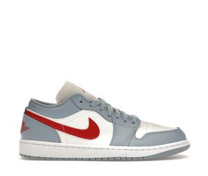 Buy Jordan 1 Low Blue Whisper Dune Red (Women's) at Sasom – Authentic and Ready to Ship