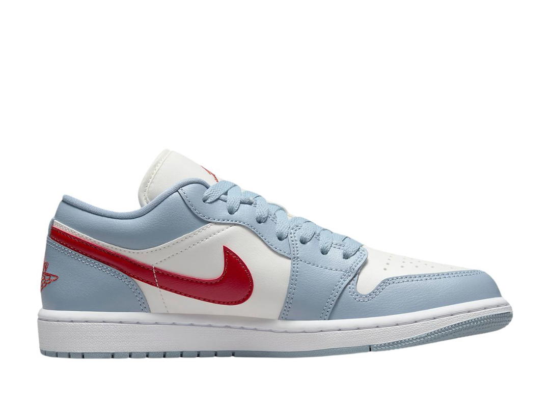 Jordan Jordan 1 Low Blue Whisper Dune Red (Women's)