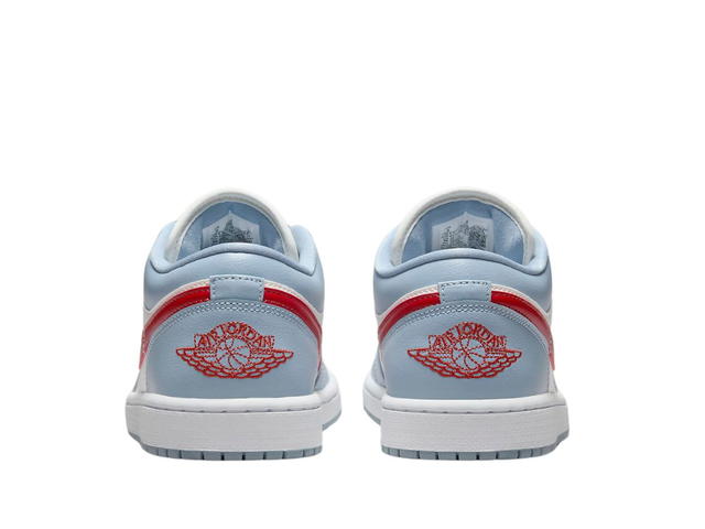 Jordan Jordan 1 Low Blue Whisper Dune Red (Women's) - view 4