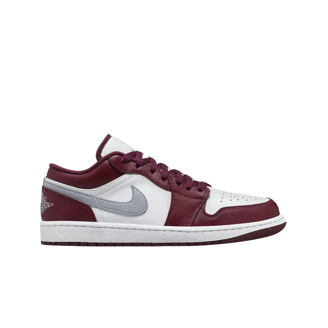 Jordan Jordan 1 Low White Bordeaux