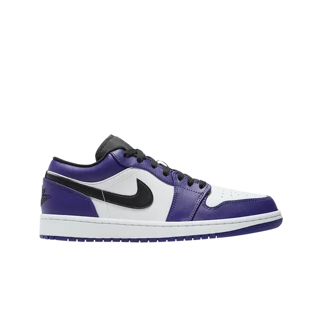 Jordan Jordan 1 Low Court Purple White - view 1
