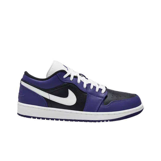 Jordan Jordan 1 Low Court Purple Black - view 1
