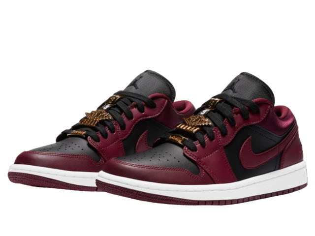Jordan Jordan 1 Low Dark Beetroot Black (W) - view 3