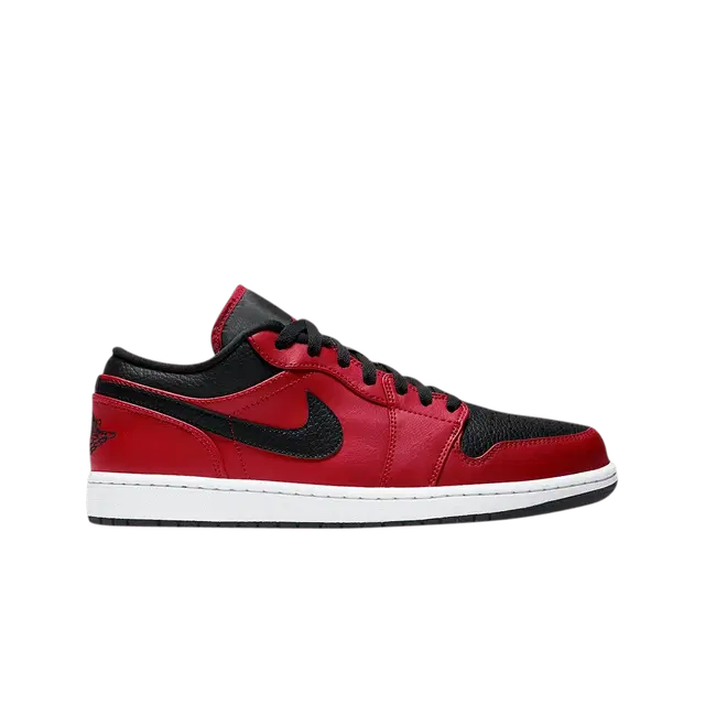 Jordan Jordan 1 Low Reverse Bred Pebbled Swoosh - view 1