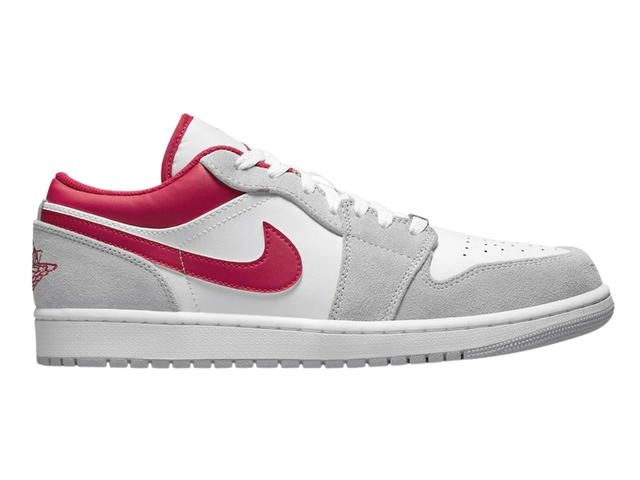 Jordan Jordan 1 Low SE Light Smoke Grey Gym Red - view 1