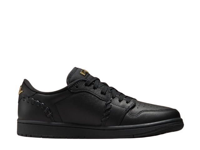 Jordan Jordan 1 Low Method of Make Black Metallic Gold (Women's) - view 1